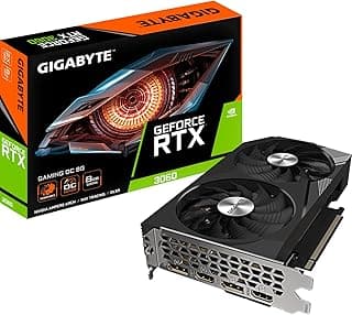 Placa De Video Rtx3060 8gb Ddr6 128b Gv-n3060gaming Gigabyte