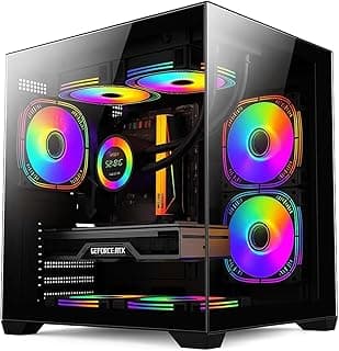 PC Gamer ARVEX AMD Ryzen 7 5700X, Geforce RTX 5060 8GB, Placa Mãe B550M, Memória 32GB (2x16GB), SSD 1TB NVMe