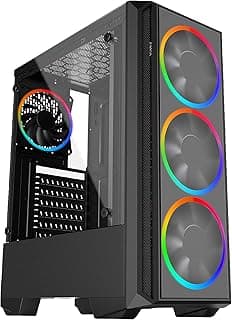 Computador Gamer Skill Gaming AMD Ryzen 5 3.6GHZ, Radeon RX VEGA 11, 8GB DDR4, SSD 120GB, 42325, Preto, Média