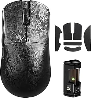 Mouse Gamer Sem Fio ATTACK SHARK R11 ULTRA de Fibra de Carbono, 8000Hz, 49g SUPERLEVE, 42000DPI, Sensor PAW3950MAX, Chip Nordic 52840, Revestimento Nano-Metal Ice, 20000 FPS, Mouse com BT/2.4G/USB-C