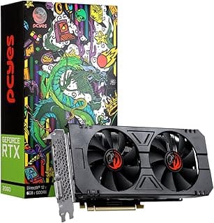 PCYES PLACA DE VIDEO NVIDIA GEFORCE RTX 2060 GDDR6 6GB 192 DUAL FAN - FULL SIZE- GRAFFITI SERIES – PA2060RTX6GDF –