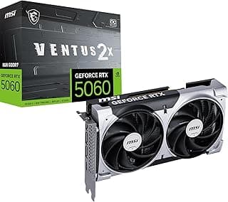 MSI GeForce RTX 5060 Ventus 2X OC (8GB GDDR7/PCI Express 5.0/2535MHz/28000MHz)