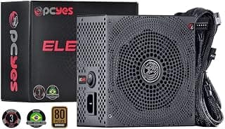 FONTE ATX 750W REAL ELECTRO V2 SERIES 80 PLUS BRONZE 3 ANOS - ELECV2PTO750W-B, PCYES, 28918