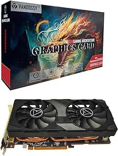 Placa de vídeo Radeon RX 5700 XT, 8GB GDDR6 256-Bit RDNA Architecture 1755/1905 MHz (Base/Boost Clock) DirectX 12 HDMI DP PCIe4.0 AAA PC Gaming Video Card para jogos de escritório (RX 5700 XT 8GB)