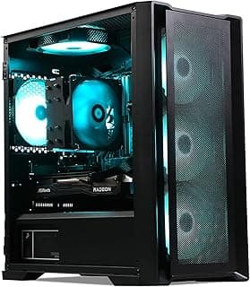 MXZ PC para jogos, AMD Ryzen 7 7800X3D, RTX 4070 Super, 32GB DDR5 6000MHz, SSD 1TB, B650, 6RGB, Windows 11 Pro pronto para usar, computador desktop gamer (R7 7800X3D| RTX 4070 Super)