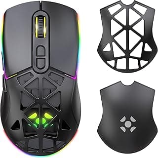 Mouse Gamer Sem Fio Wireless Striker Air Preto Fortrek