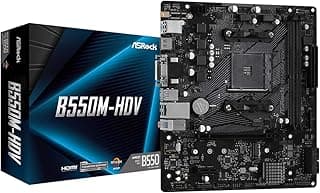 ASRock B550M-HDV suporta 3ª geração AMD AM4 Ryzen/Future placa mãe de processadores AMD Ryzen