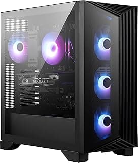 MSI Desktop para jogos Aegis Z2 (2024): AMD Ryzen R7-7700, Geforce RTX 4060, 16GB DDR5, 1TB m.2 SSD, 80+ Gold PSU, WiFi, teclado e mouse, DIY Friendly, Windows 11 Home: C7NUC-817US