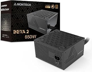 Fonte Montech Beta 2, 650W, 80 PLUS, Preto - BETA2650W