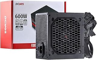 FONTE ATX SPARK 75+ 600W - PFC ATIVO - CABOS FLAT - PXSP600WPT, PCYES, 31822