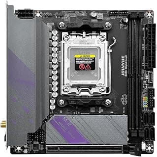 QUASAR B650i Night Devil, Placa-Mãe Socket AM5, DDR5 96GB, Ryzen 7000, 2x M.2 NVME, 4x SATA3, HDMI/DP, PCIe 4.0 X16, Wi-Fi M.2, Mini ITX 17x17cm