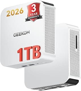 GEEKOM Mini PC A5 Pro, com AMD Ryzen 5 7530U
