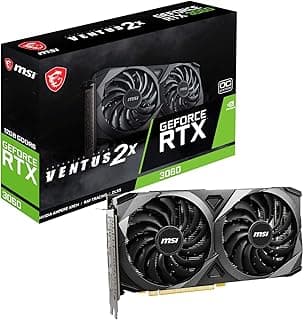 Placa de Vídeo MSI Nvidia RTX 3060 12GB GDDR6 VENTUS OC - 912-V397-664