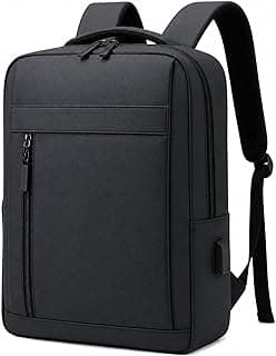 Mochila Executiva Slim para Notebook - Unissex Masculina e Feminina, Impermeável, Antifurto, Reforçada, Saída Cabo USB, Escola, Faculdade, Trabalho, Viagem