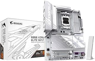 GIGABYTE Placa-mãe B850 AORUS Elite WIFI7 ICE AMD AM5 LGA 1718, ATX, DDR5, 3X M.2, PCIe 5.0, USB-C, WIFI7, LAN 2,5GbE, EZ-Latch, Garantia de 5 anos