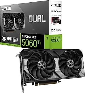 ASUS Dual GeForce RTX™ 5060 Ti 8GB GDDR7 OC Edition DUAL-RTX5060TI-O8G