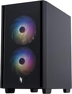 Acer Nitro 60 N60-640-UR12 Desktop para jogos | Processador Intel Core i7-14700F 20-Core | NVIDIA GeForce RTX 4060 | 16GB DDR5 | SSD PCIe Gen 4 de 1TB | Wi-Fi 802.11ac | Gigabit Ethernet | Windows 11
