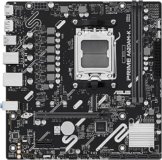 Placa Mãe Asus Prime A620am-k, Chipset A620a, Amd Am5, Matx, Ddr5, 90mb1gx0-m0eay0