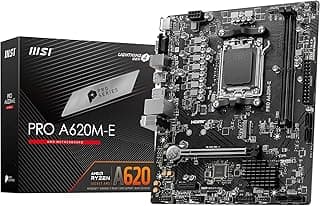 Placa Mãe MSI PRO A620M-E (AM5/2xDDR5/HDMI/VGA/M.2/USB 3.2)