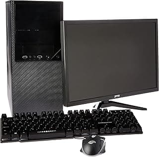 PC Gamer completo com Monitor 19.5" Intel Core i5 3.40Ghz (Geforce GT 710 2GB) RAM 8GB HD 500GB mouse teclado e mousepad EasyPC Stunning