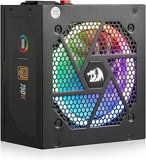 Fonte Redragon RGPS 750W RGB 80 Plus Gold