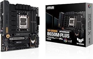 Placa Mae Asus Tuf Gaming B650m-plus Chipset B650 Amd Am5 Ddr5 90mb1bg0-c1bay0