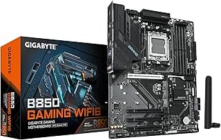 Placa Mãe Gigabyte B850 GAMING WIFI6 (AM5/4xDDR5/HDMI/DP/M.2/USB 3.2)