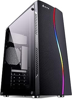 Easypc PC Gamer Intel Core i5 8GB HD 500GB (Nvidia Geforce GT) Light II, Preto