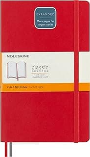 Moleskine Expanded Large Ruled Softcover Notebook