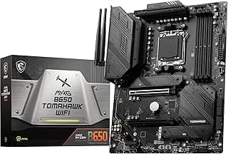 Placa Mãe MSI MAG B650 TOMAHAWK WIFI (AM5/4xDDR5/HDMI/DisplayPort/M.2/USB 3.2)