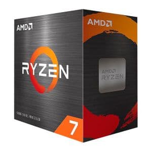 Processador AMD Ryzen 7 5700X, 8-Core, 16-Threads, 3.4GHz (4.6GHz Turbo), Cache 36MB, AM4, 100-100000926WOF-BR