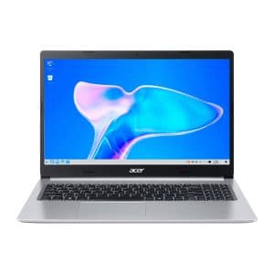 Notebook Acer Aspire 5, 15.6 Pol, FHD, AMD Ryzen 5 5500U, 8GB DDR4, SSD 256GB, Linux, Prata, A515-45-R1AC