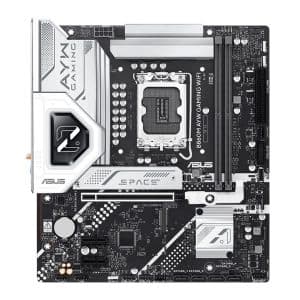 Placa Mae Asus B860M AYW Gaming WiFi, DDR5, LGA1851, M-ATX, Chipset Intel B860, B860M-AYW-GAMING-WIFI