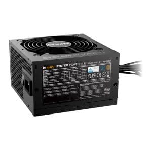 Fonte Be Quiet! System Power 11U, 650W, ATX 3.1, PCIe 5.1, 80 Plus Bronze, Preto, BP011