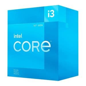 Processador Intel Core i3-12100F, 4-Core, 8-Threads, 3.3GHz ( 4.3GHz Turbo), Cache 12MB, LGA1700, BX8071512100F