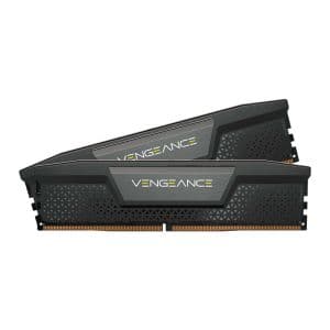 Memoria Corsair Vengeance, 32GB (2x16GB), DDR5, 6200MHz, C36, Preto, CMK32GX5M2E6200C36