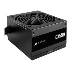 Fonte Corsair CX550, 550W, 80 Plus Bronze, Preto, CP-9020277-BR