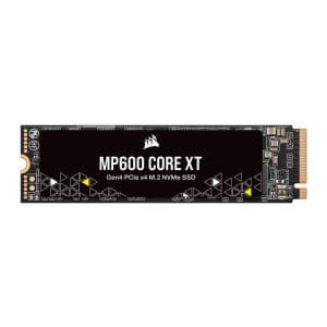 SSD Corsair MP600 Core XT, 4TB, M.2 2280, PCIe NVMe, Leitura 5000MB/s, Gravacao 4400MB/s, CSSD-F4000GBMP600CXT