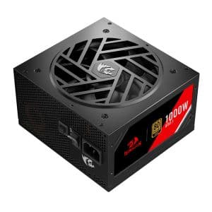 Fonte Redragon Master RGMS-1000W, 1000W, ATX 3.1, PCIe 5.1, Full-Modular, 80 Plus Gold, Preto, GC-MS03