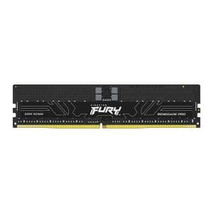 Memoria Kingston Fury Renegade Pro, 16GB (1x16GB), DDR5 RDIMM ECC, 5600MHz, CL28, Preto, KF556R28RBE-16
