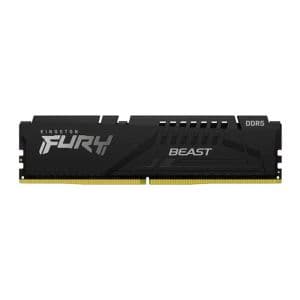 Memoria Kingston Fury Beast, 32GB (1x32GB), DDR5, 6000MHz, C30, Preto, KF560C30BBE-32
