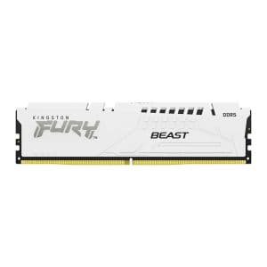 Memoria Kingston Fury Beast, 16GB (1x16GB), DDR5, 6000MHz, C36, Branco, KF560C36BWE2-16
