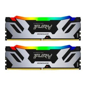 Memoria Kingston Fury Renegade, RGB, 96GB (2x48GB), DDR5, 6400MHz, CL32, KF564C32RSAK2-96