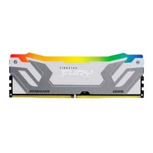 Memoria Kingston Fury Renegade, RGB, 24GB (1x24GB), DDR5, 8800MT/s, CL42, Branco, KF588CU42RWA-24