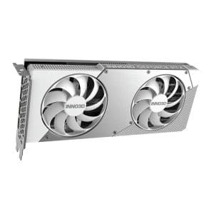 Placa de Video INNO3D GeForce RTX 5070 Twin X2 OC White, 12GB, GDDR7, 192-bit, N50702-12D7X-195064W-NAC