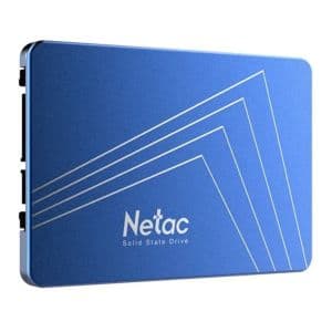 SSD Netac N535S, 120GB, 2.5, Sata III 6GB/s, Leitura 510MB/s, Gravacao 440/MBs, NT01N535S-120G-S3X