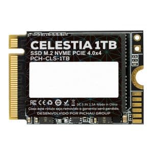SSD Pichau Celestia, 1TB, M.2 2230, PCIe NVMe, Leitura 5000MB/s, Gravacao 4600MB/s, PCH-CLS-1TB