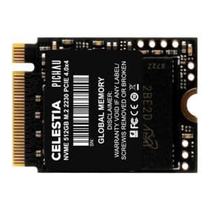 SSD Pichau Celestia, 512GB, M.2 2230, PCIe NVMe, Leitura 5000MB/s, Gravacao 4600MB/s, PCH-CLS-512