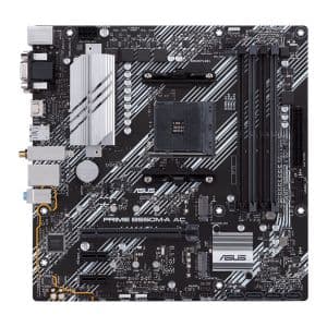 Placa Mae Asus PRIME B550M-A AC, Wifi, DDR4, Socket AM4, M-ATX, Chipset AMD B550, PRIME-B550M-A-AC