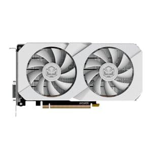 Placa de Video PCYes GeForce RTX 3050 Projeto Edge White, 6GB, GDDR6, 96-bit, PVRTX30506WTPE